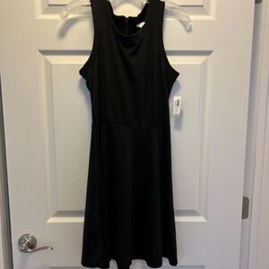 Old Navy Black A-line dress Size PS (NWT)